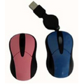 Medium Plastic Optical Mouse w/ Black Trim (3.00"x1.93"x1.38")